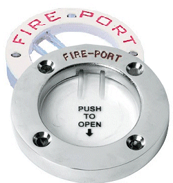 Outboard Engine Fire Port.