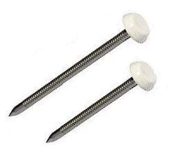 uPVC Poly Top Pins Stainless.