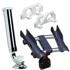 2PCS Stainless Steel Outrigger Fishing Rod Holder for Marine Boat Yacht