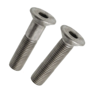 Stainless Steel Socket Countersunk Screws.